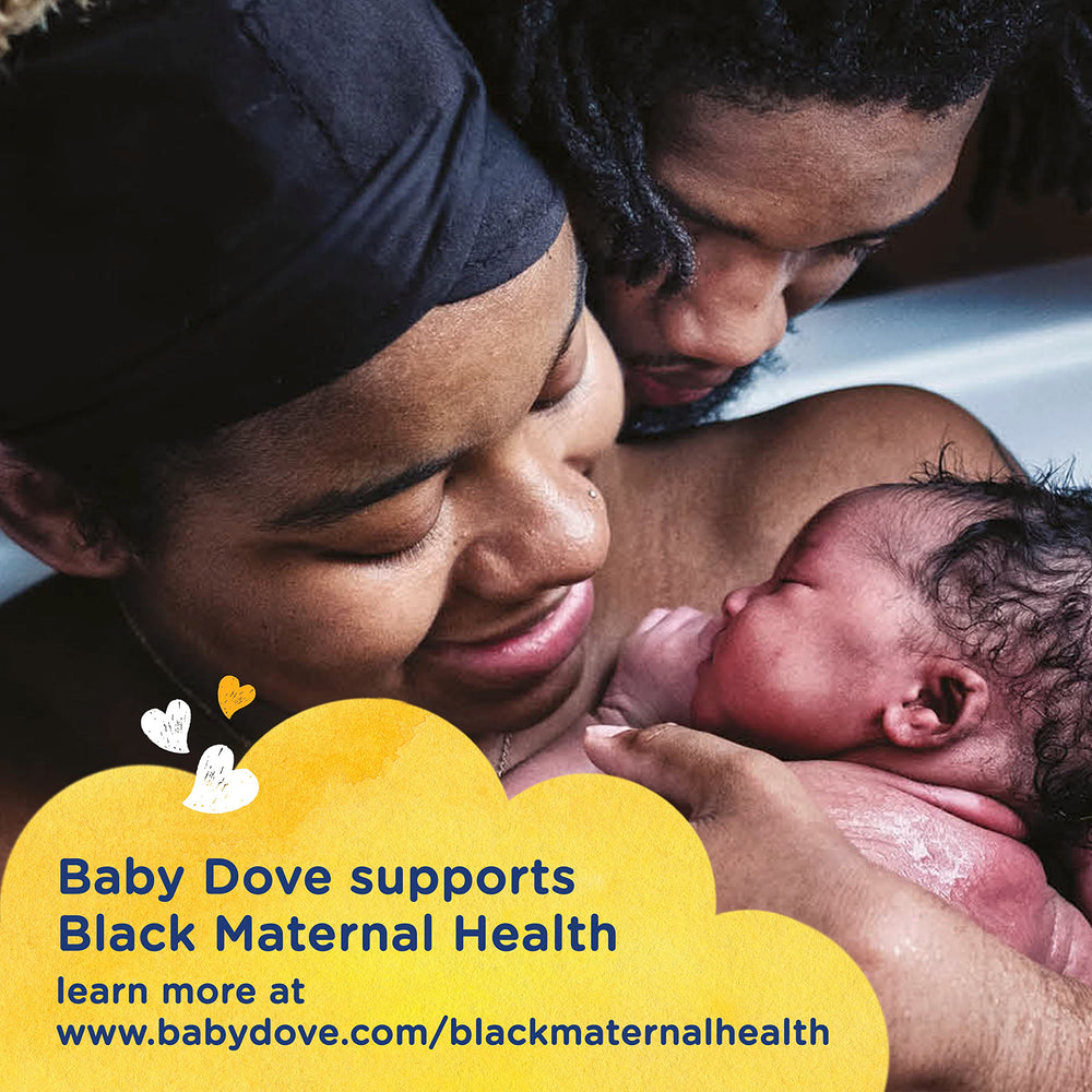 Baby Dove Melanin-rich Skin Nourishment newborn-safe formula supporting sensitive skin health.