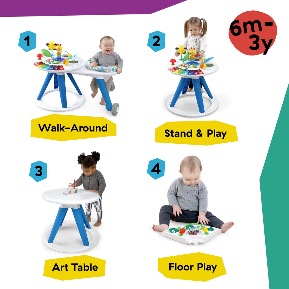 Baby Einstein discovery center 4in1 showing multiple learning stations