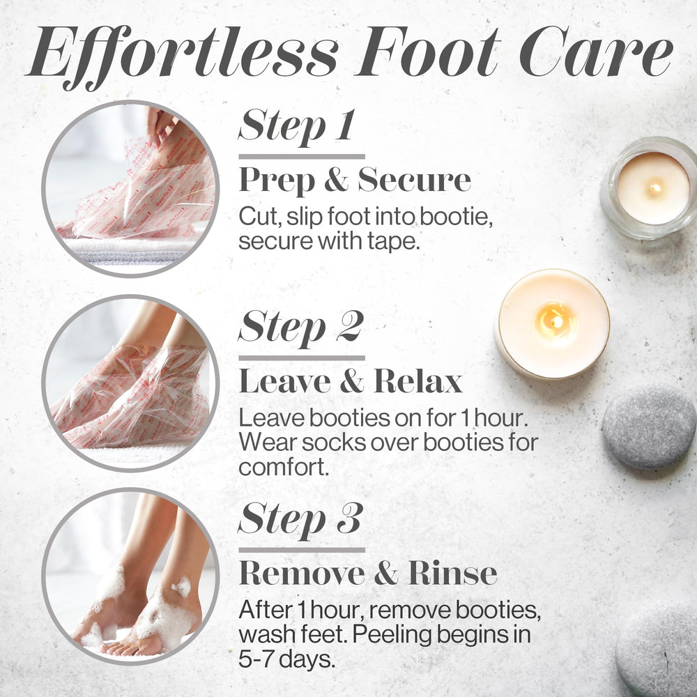 Baby Foot lavender scent and soothing texture in focus