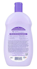 Baby Magic Calming Bath foamy lather cleanses without drying delicate skin.