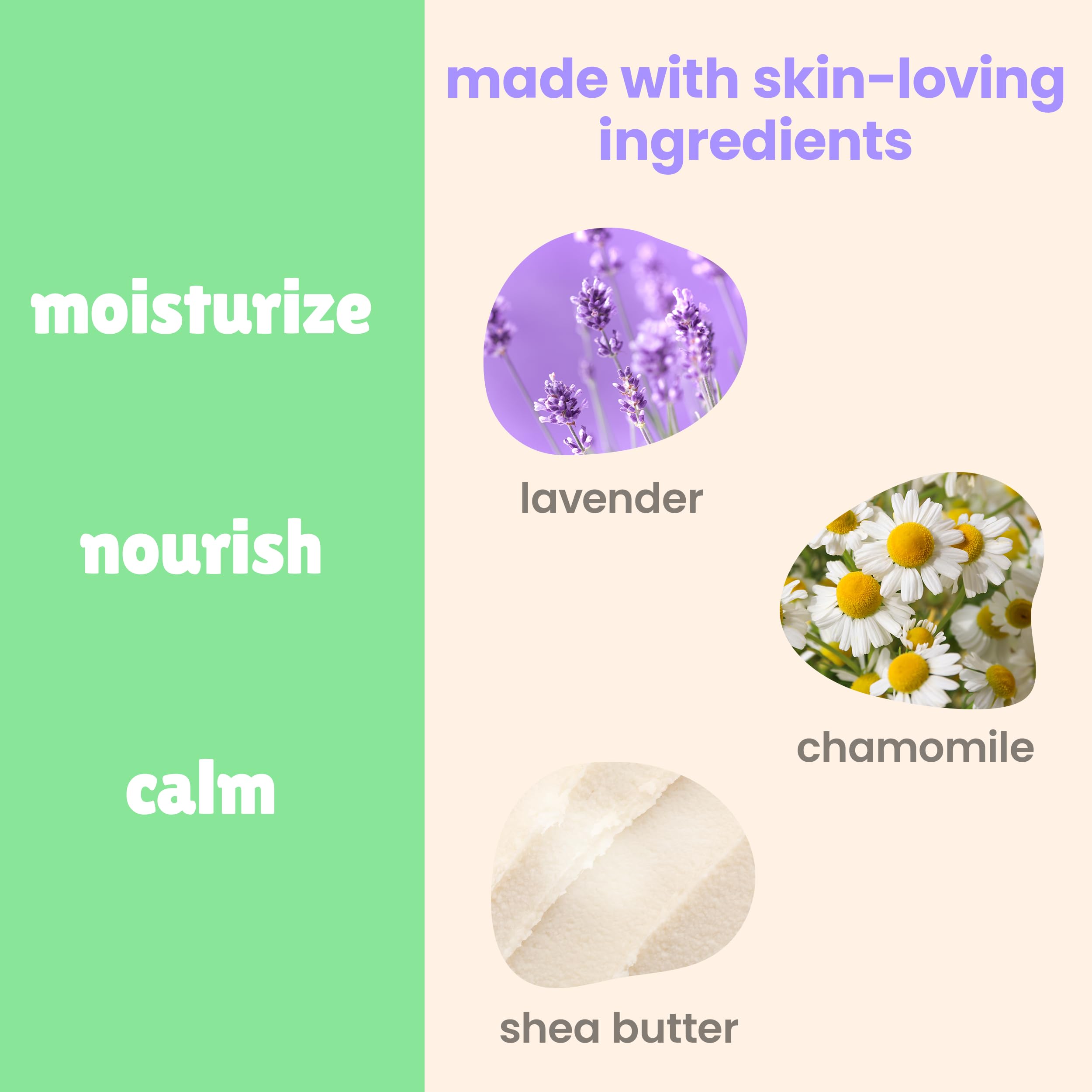 Baby Magic Calming Lotion showing soft skin after application.