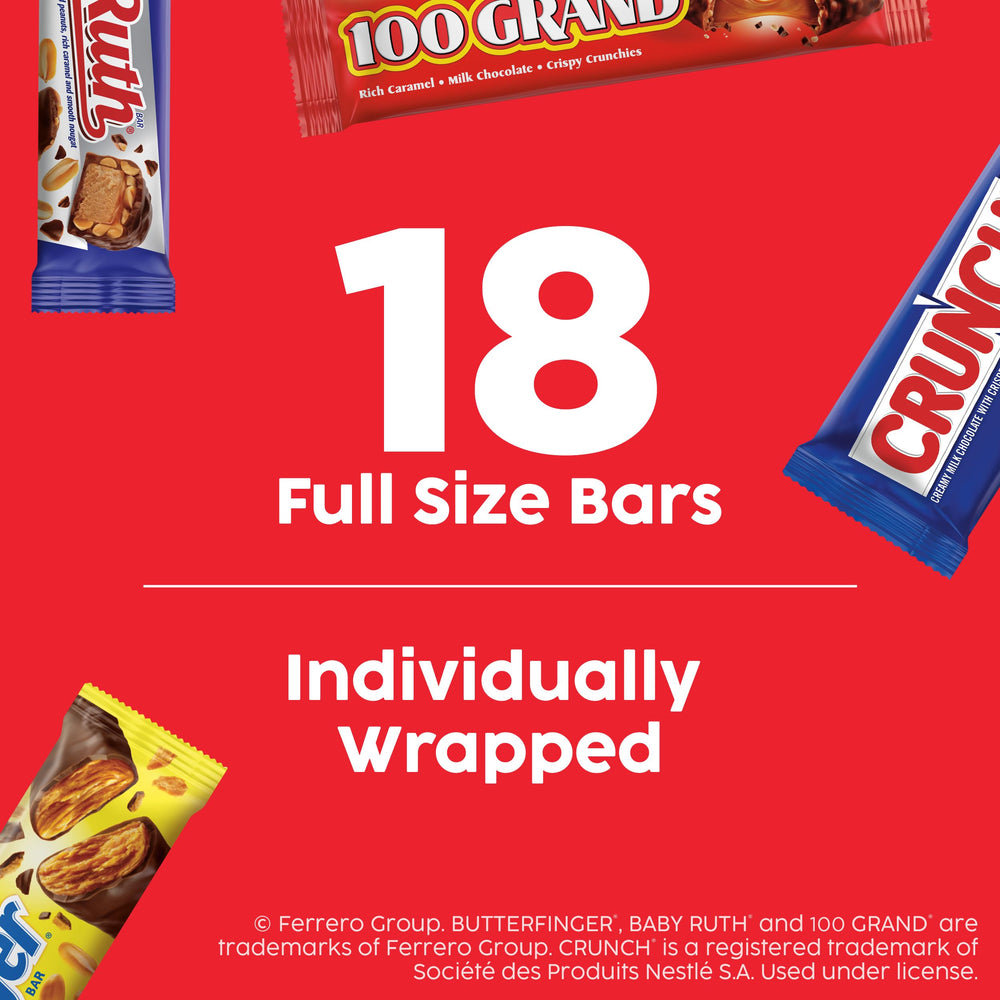 Baby Ruth bar close-up showing caramel, nougat and peanuts.