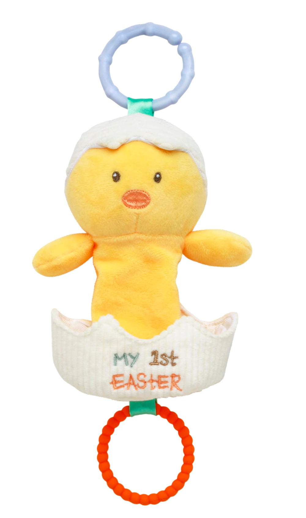 Baby Starters Magic Years Easter Egg Rattle: pull-to-jiggle motion and gentle vibrations