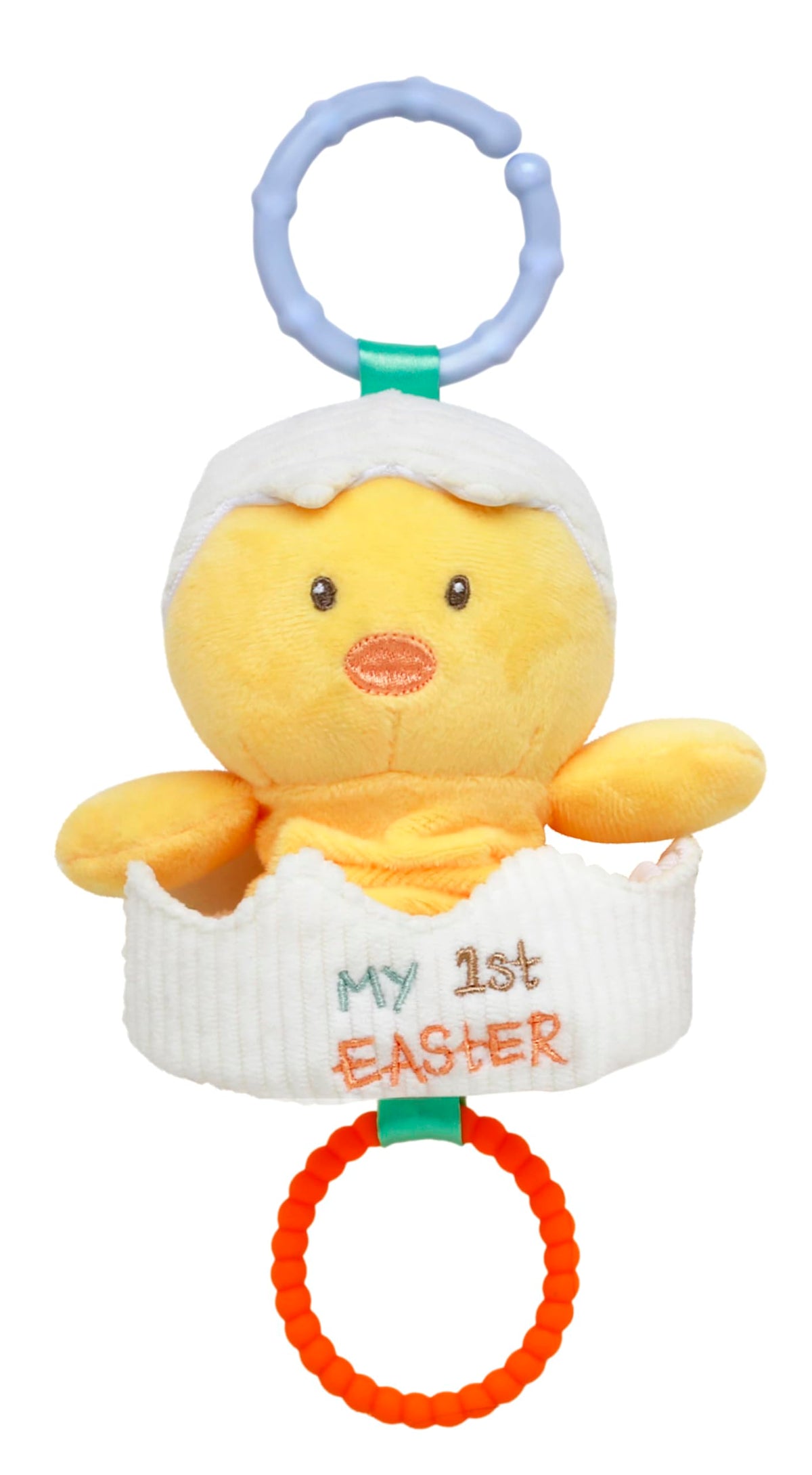 Baby Starters Magic Years Easter Egg Rattle: soft plush chick for engaging sensory play