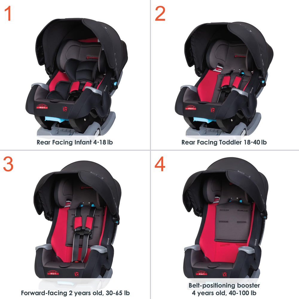 Baby Trend Cover Me in everyday use configuration for families