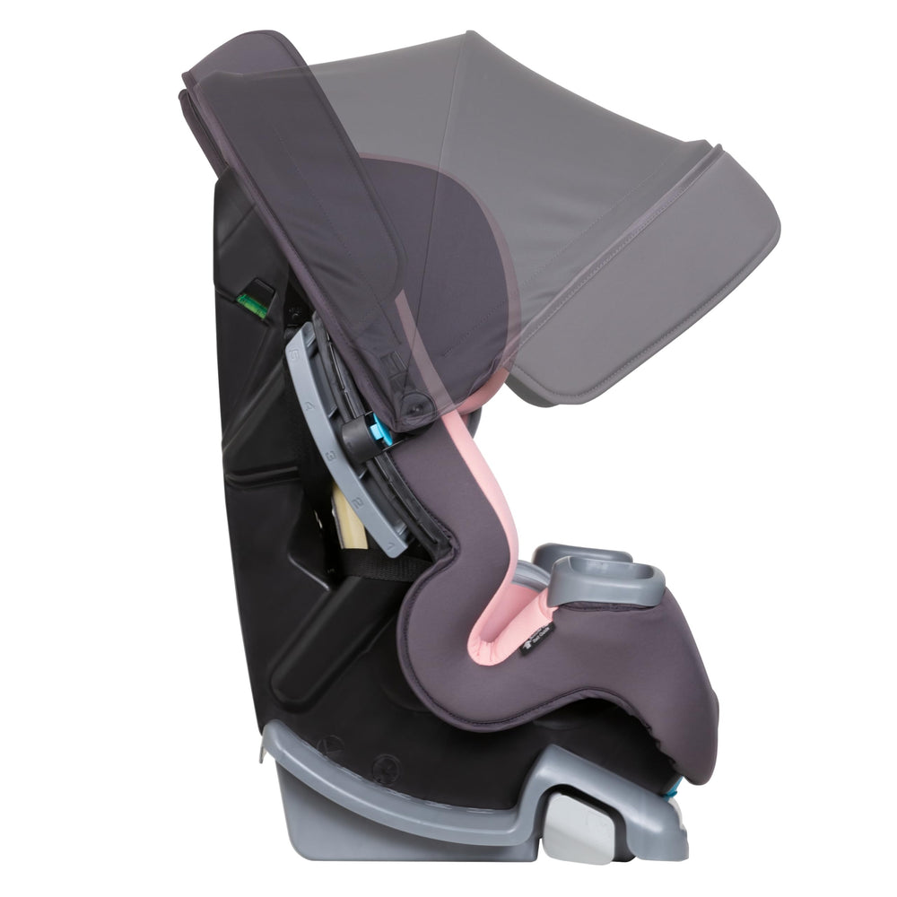 Baby Trend Cover Me four-mode seating chart for growing child
