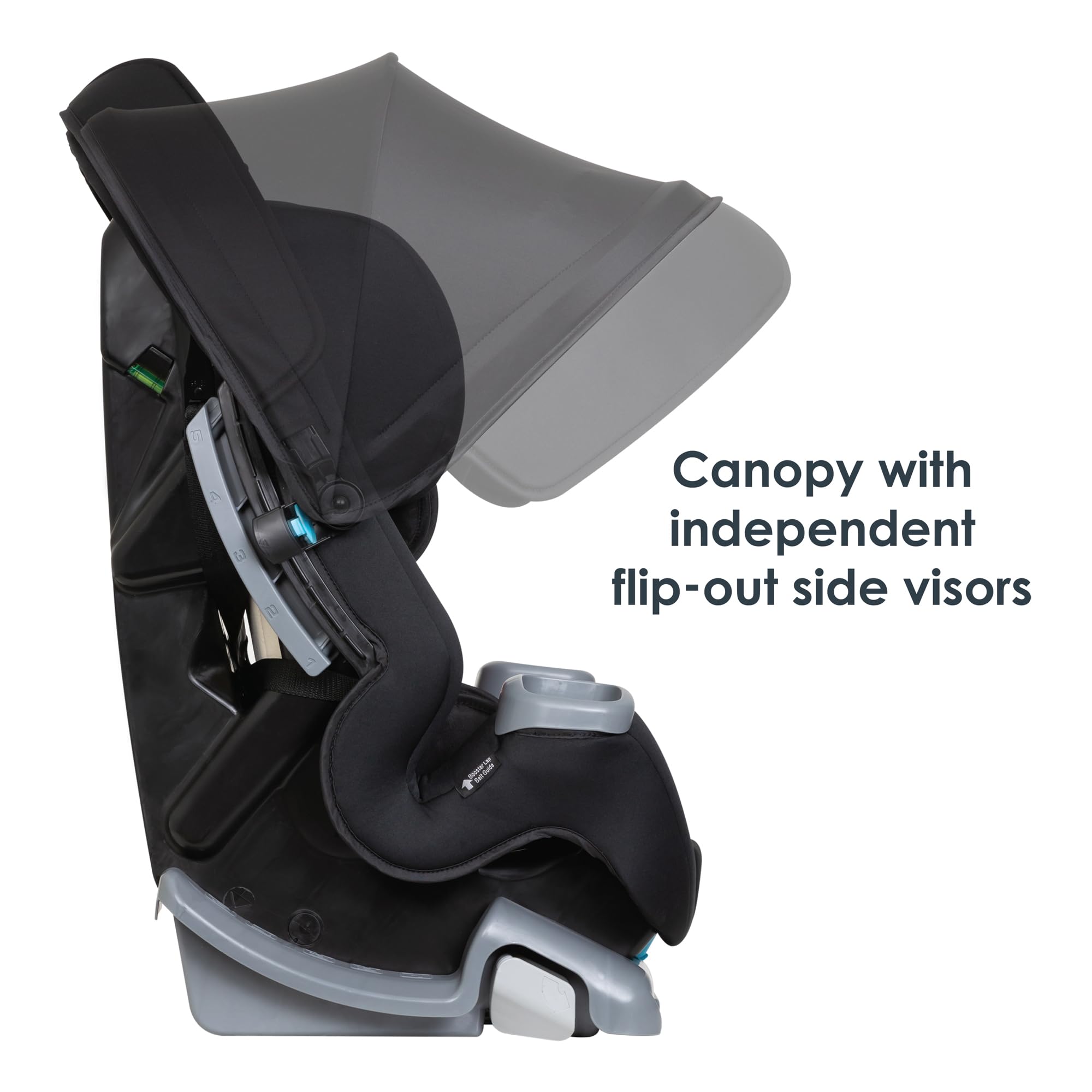 Baby Trend Cover Me multi-position recline demonstrates adjustable comfort