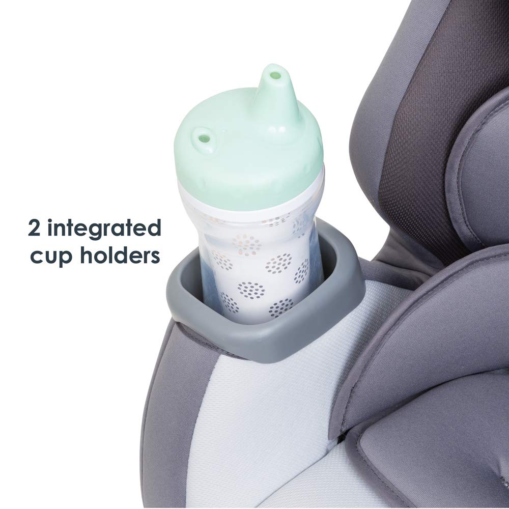 Adjustable canopy on Baby Trend Cover Me Vespa blocks sun from angles