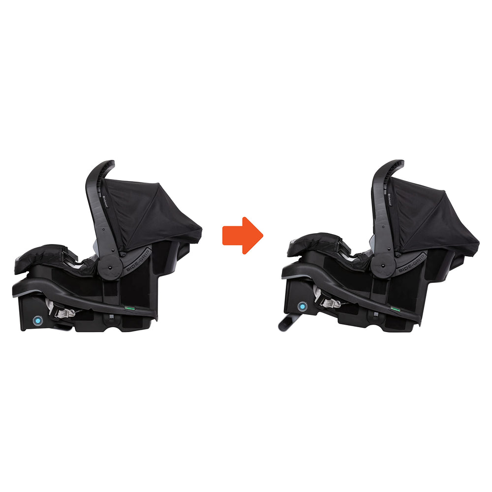 The Baby Trend EZ-Lift Plus adjustable harness grows with your baby