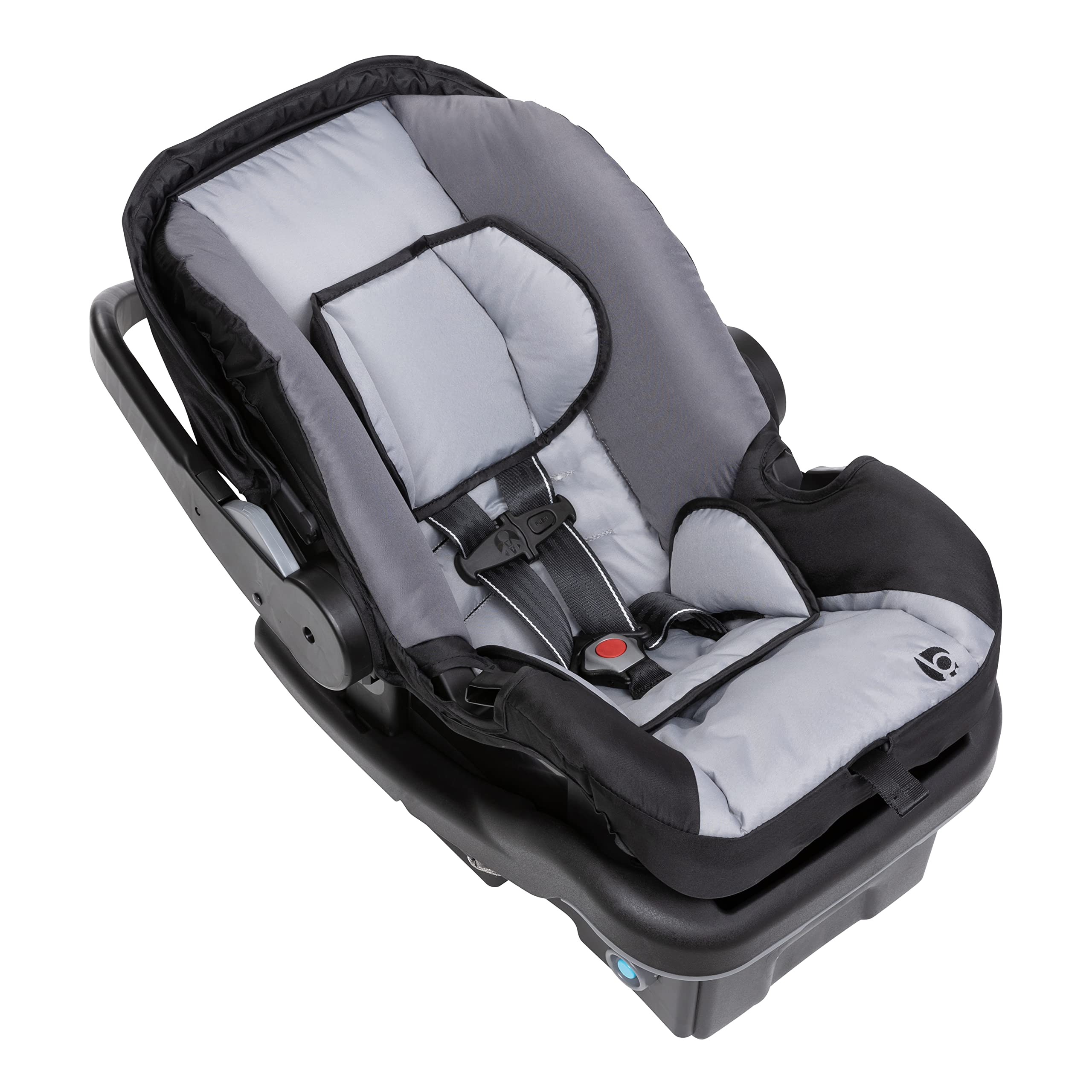 The Baby Trend EZ-Lift Plus harness straps securely cradle your baby
