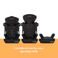 Baby Trend Hybrid SI booster seat with dual cup holders for easy on-the-go snacks