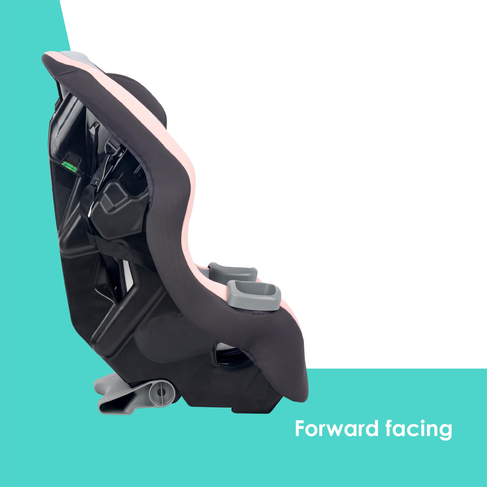 Baby Trend Trooper easy-lift-and-move design simplifies transferring between vehicles.