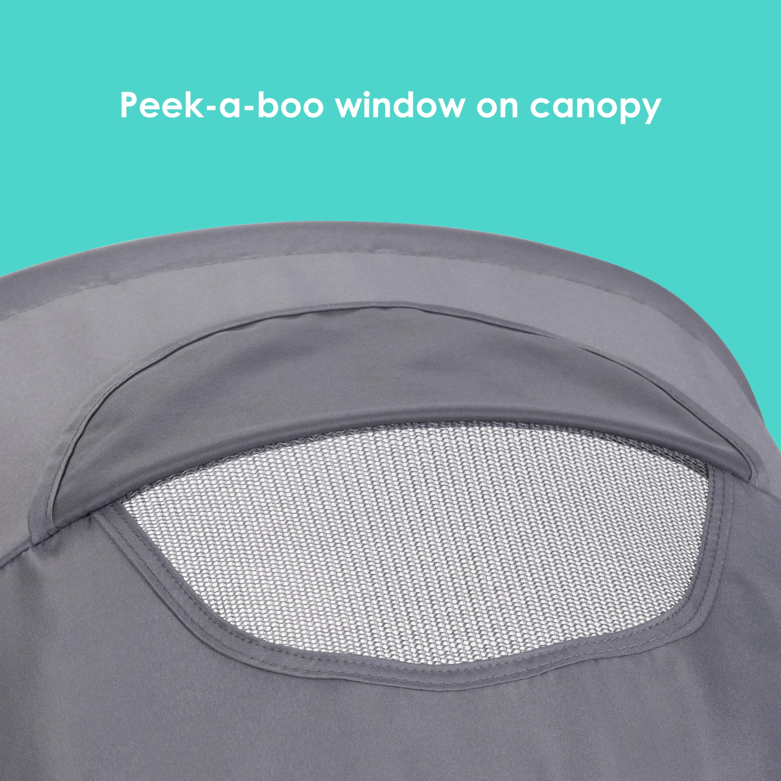 Car seat under eight pounds for easy lift on Baby Trend Venture 3-Wheel Stroller
