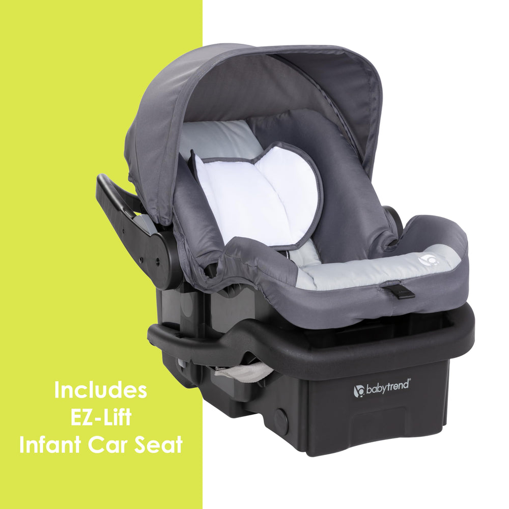 Parent tray cupholders on the Baby Trend Venture 3-Wheel Stroller