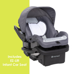 Parent tray cupholders on the Baby Trend Venture 3-Wheel Stroller