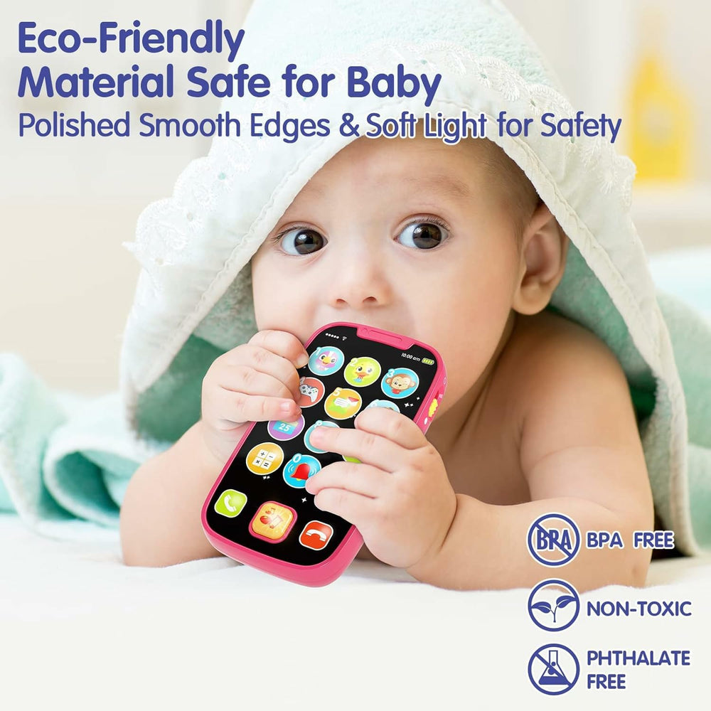 BABYFUNY low-volume design helps protect hearing during close-up use.