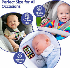 BABYFUNY safe smooth edges design protects tiny hands during exploration.