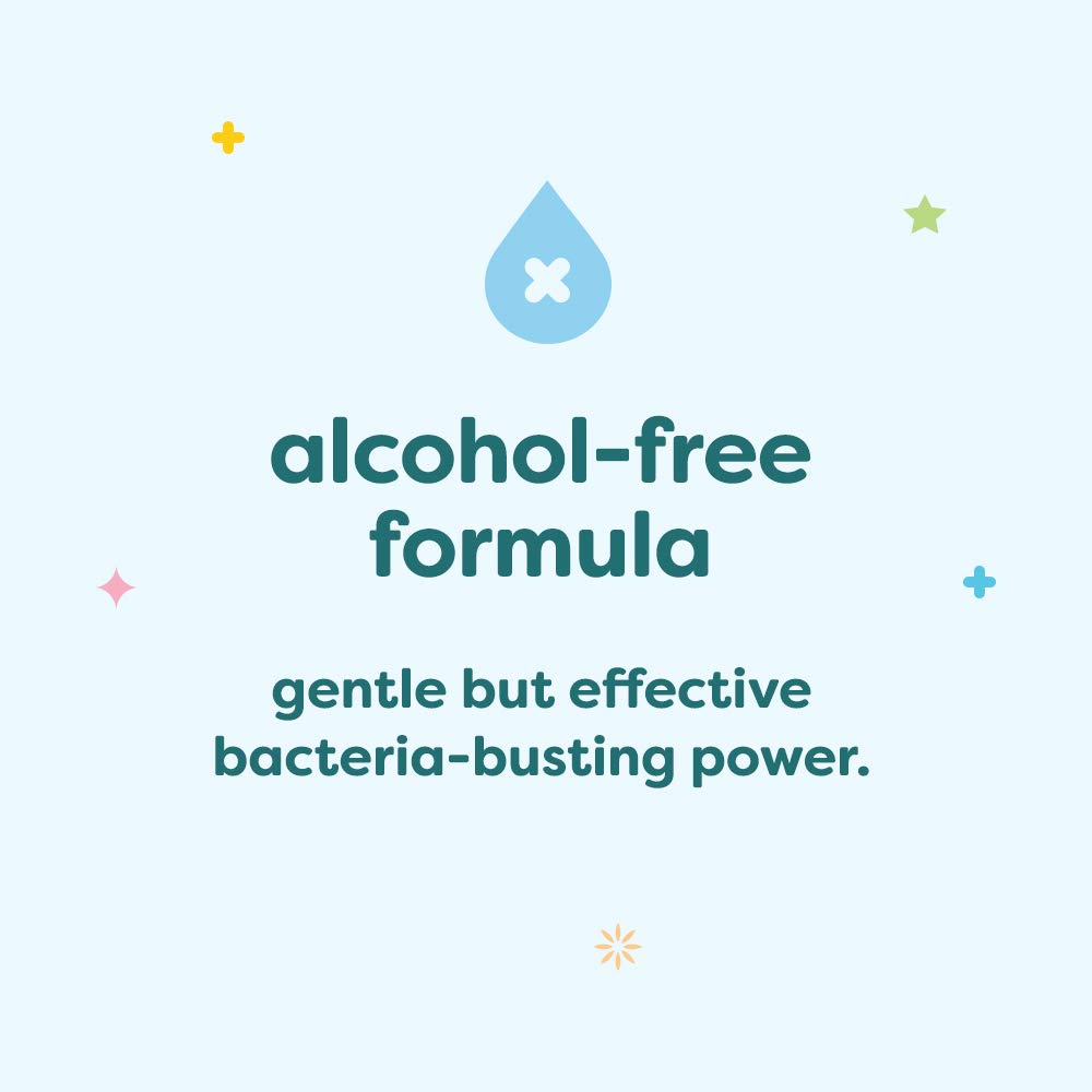 Babyganics dermatologist-tested sanitizer for daily family use