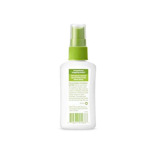 Babyganics Insect Spray used during picnics and hikes with natural plant oils.