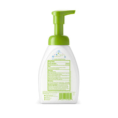 Babyganics moisturizing foaming sanitizer provides soft-feeling cleansing.