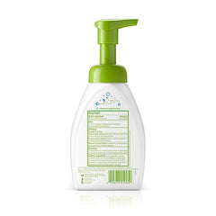 BabyGanics pediatrician-tested sanitizer bottle with gentle foam suitable for sensitive hands.