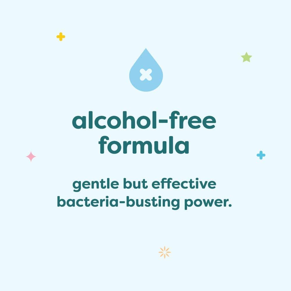 Babyganics fragrance- and dye-free sanitizer for delicate skin.