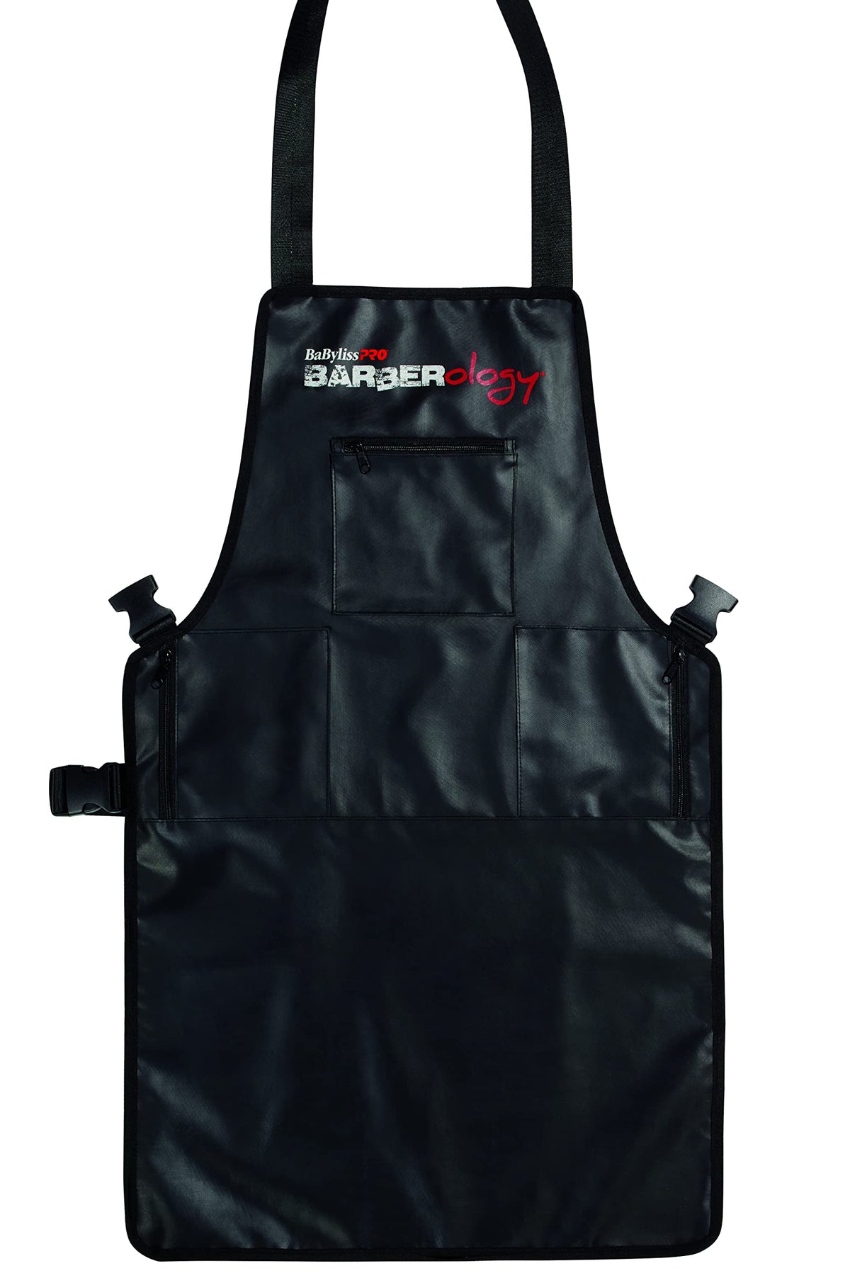 BaBylissPRO Barberology apron with zippered pockets for tools and organization.