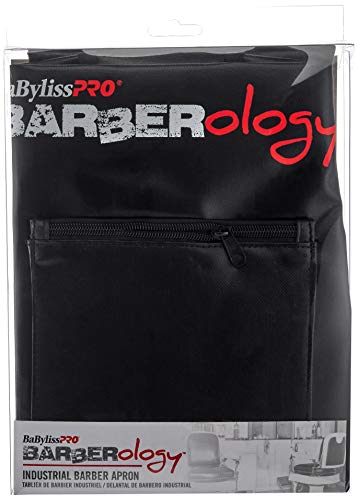 BaBylissPRO Barberology apron with PVC base keeps clothing clean.