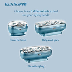BaBylissPRO butterfly clips secure rollers for consistent styling