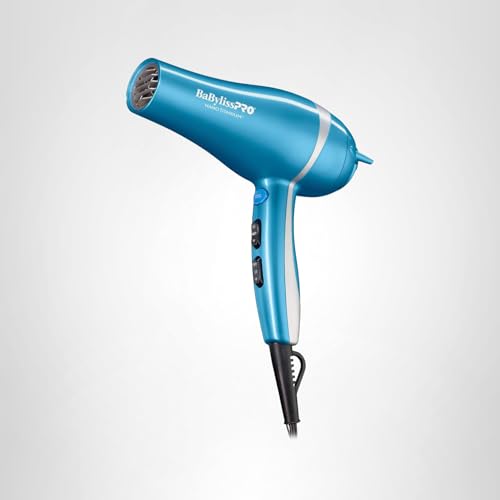 BaBylissPRO Nano Titanium Hair Dryer ergonomic, lightweight handle for comfortable use.