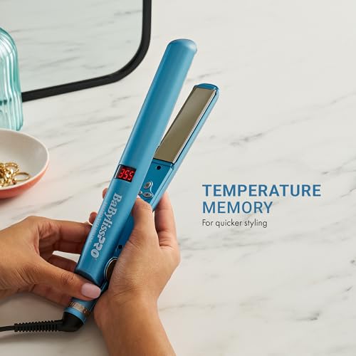 BaBylissPRO Nano Titanium heats up quickly to high temperatures