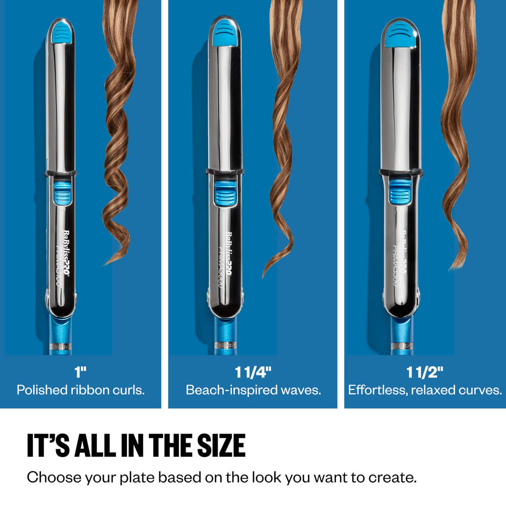 Smooth shine result after styling with BaBylissPRO Prima3000