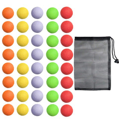 Bac-kitchen foam golf ball multi-color set for safe indoor practice
