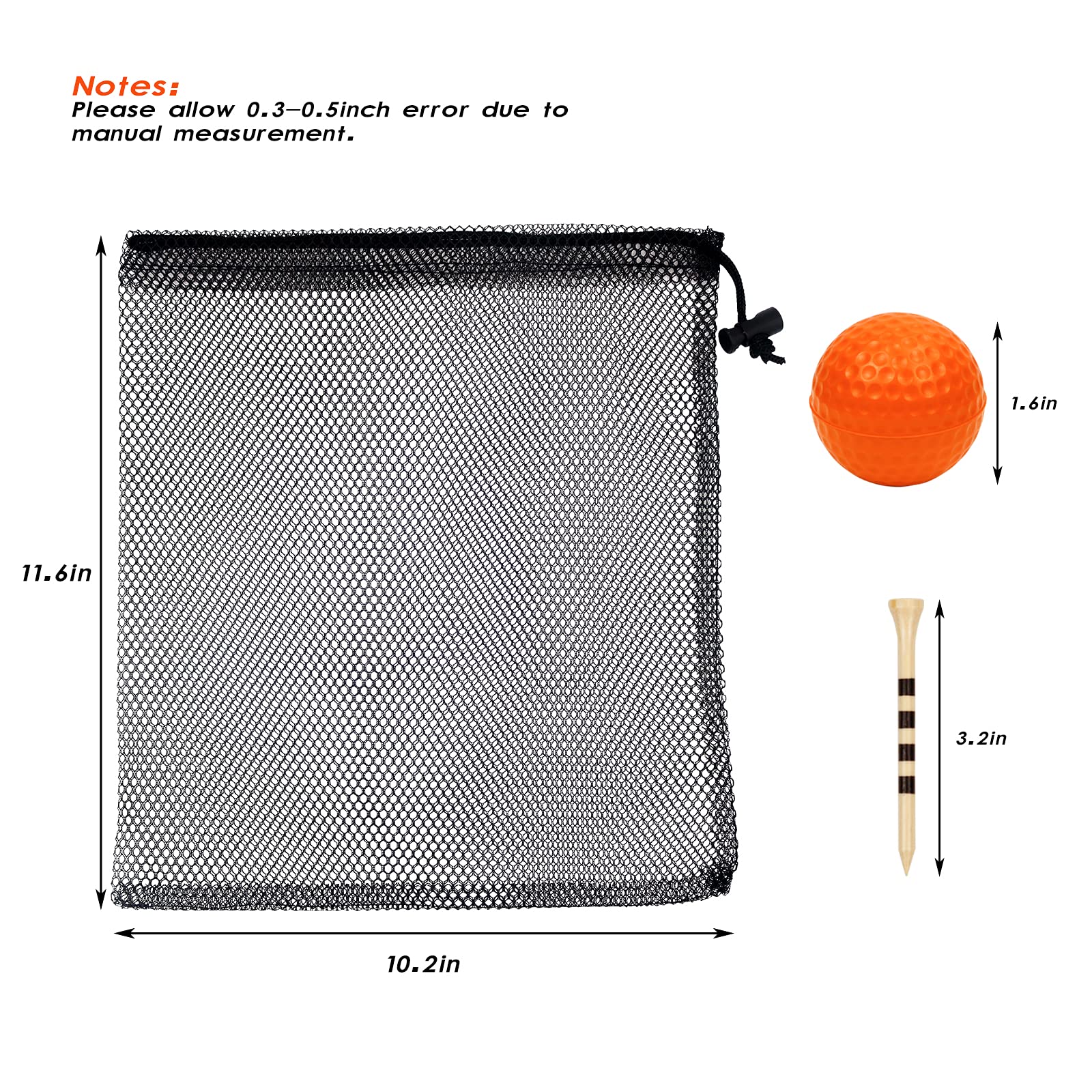 Bac-kitchen foam golf balls close-up showing soft texture for gentle indoor use