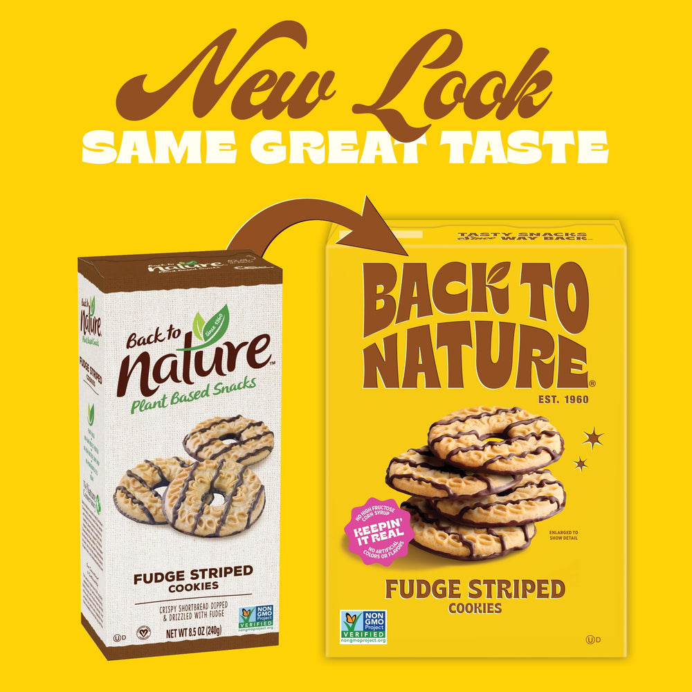 Back to Nature Fudge Striped Cookies used as dessert crust inspiration