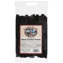 Backroad Country licorice twists pack-shot highlights the 16 oz bag for sharing.