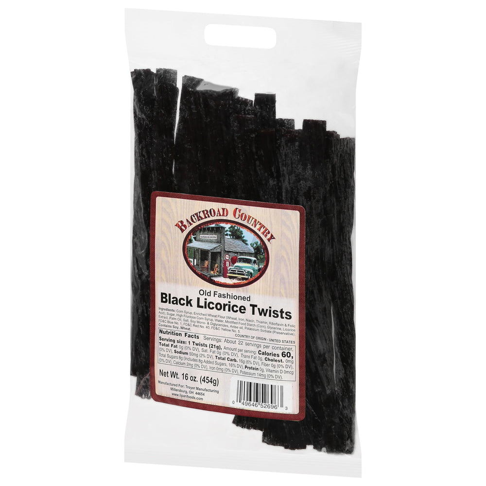 Backroad Country old-fashioned licorice closeup captures classic flavor appeal.
