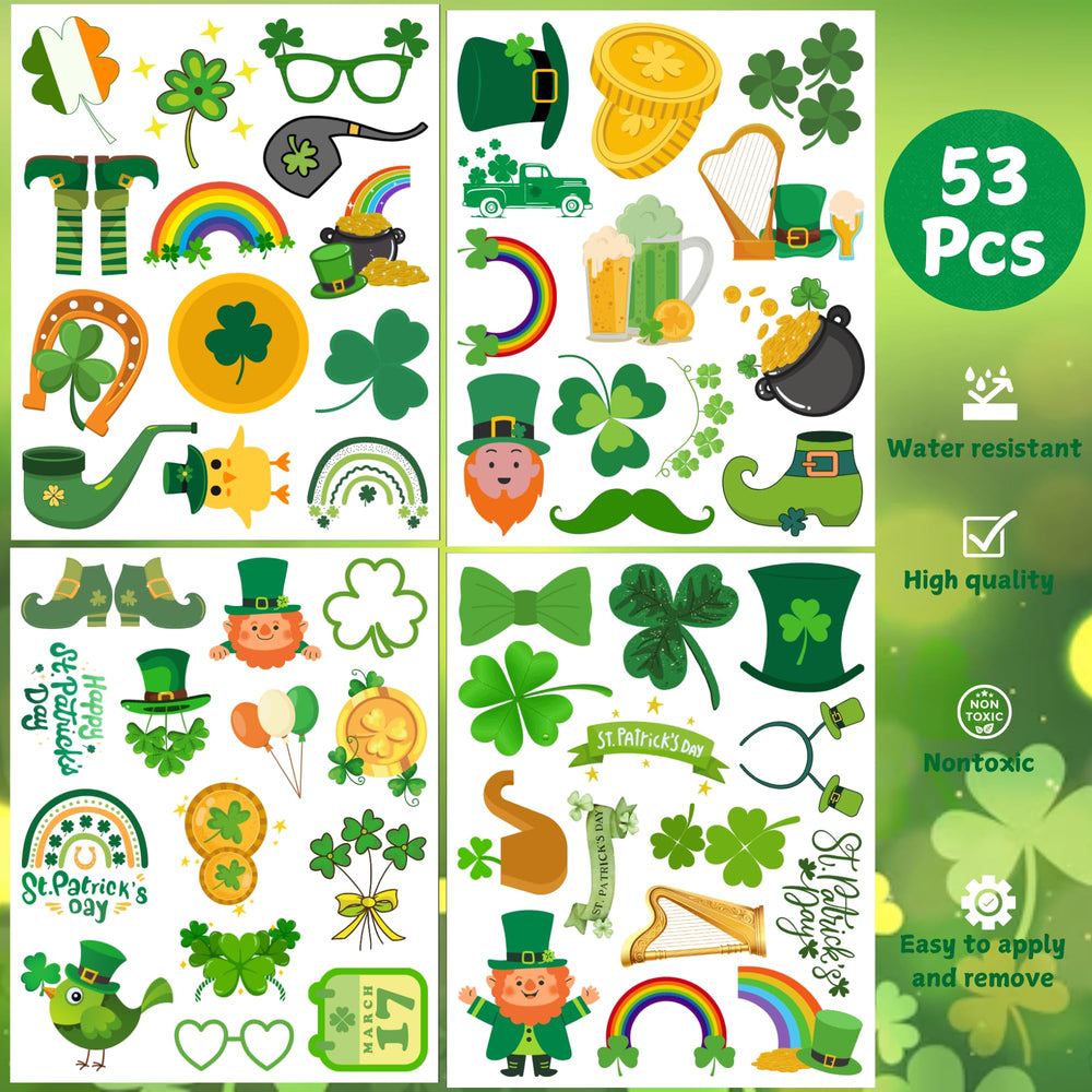 Backtopeia St Patrick's tattoos with cheerful sayings for quick celebration moments