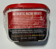 Bacon Up bacon grease sizzling pan image shows crisp textures and fast searing.