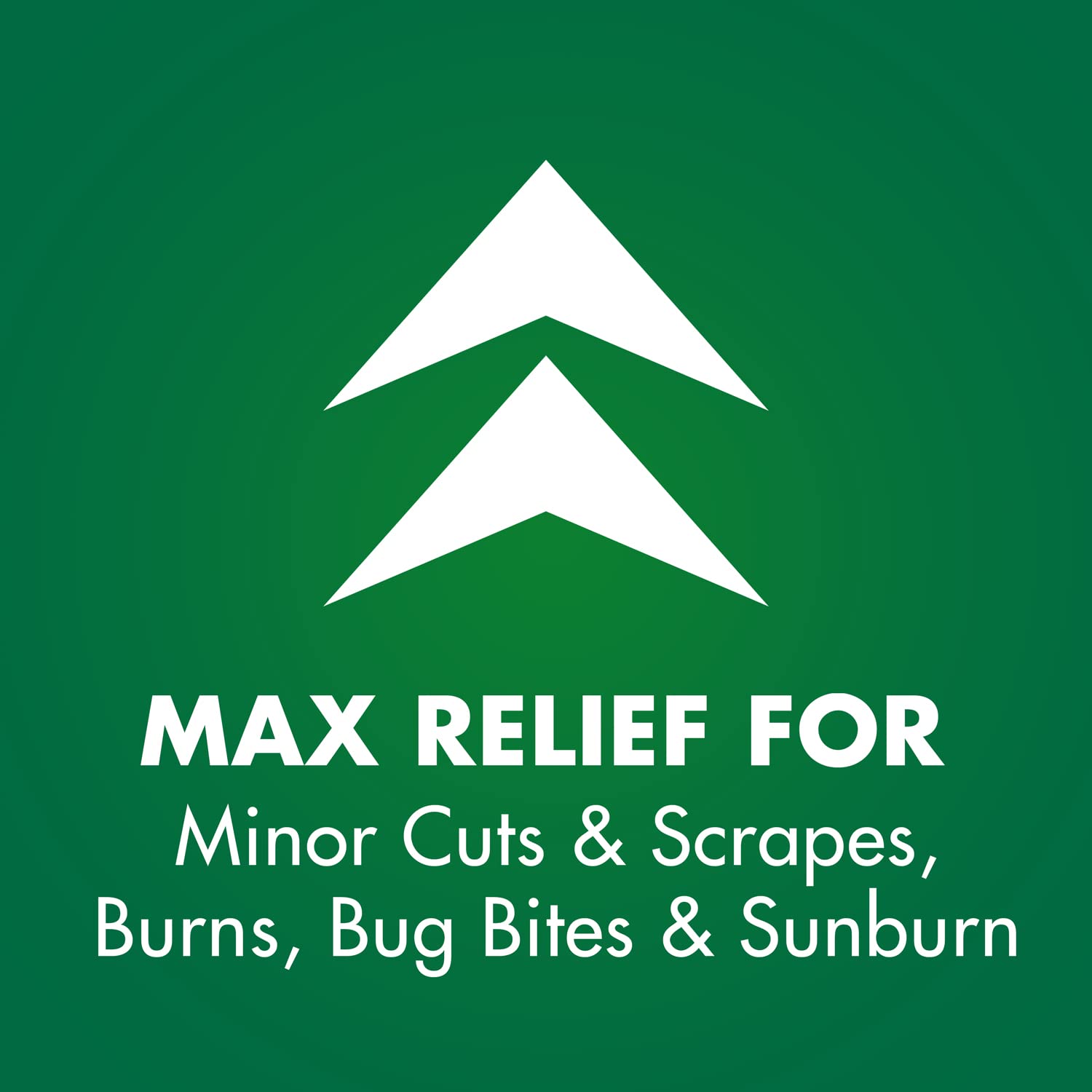 Bactine Max Dry Spray quick-dry action suitable for arms, legs, or heels.