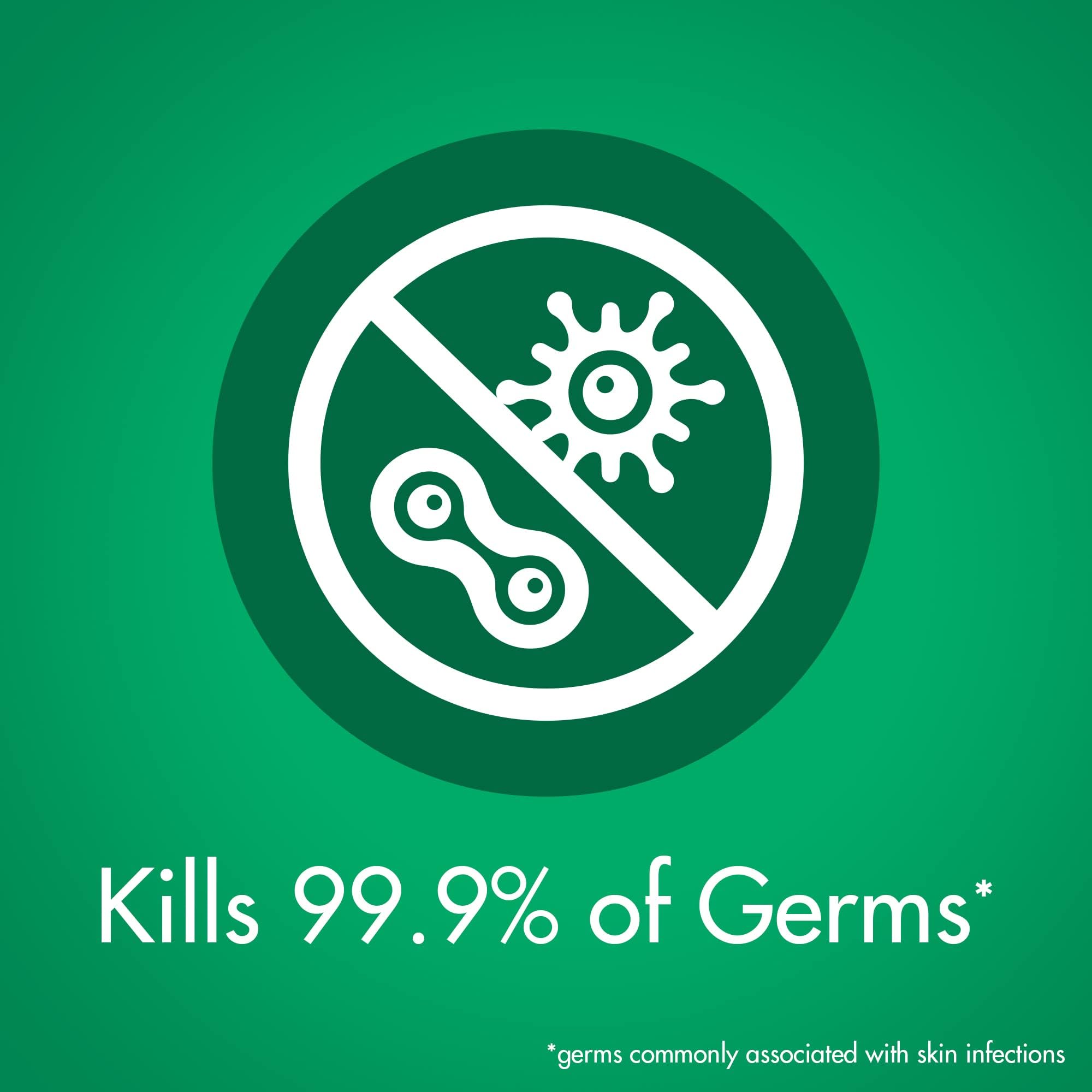 Bactine MAX kills germs on contact for clean, protected minor wounds.