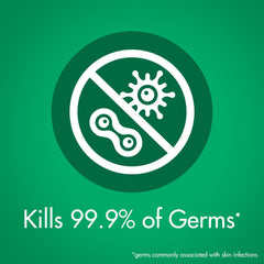 Bactine MAX kills germs on contact for clean, protected minor wounds.