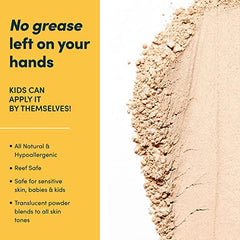 Bada Boom kids sunscreen fragrance-free formula for sensitive skin.