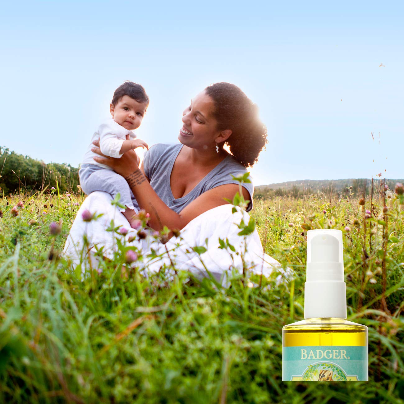 Badger Baby Oil USA-made family-owned brand for trusted baby care.