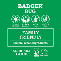 Badger Bug Spray is a family-friendly option for outdoor adventures.
