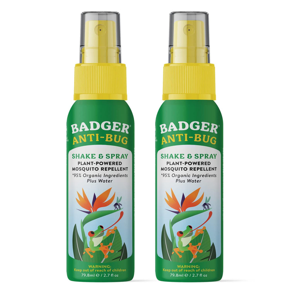 Badger Bug Spray pump bottle offers easy, on-the-go protection.