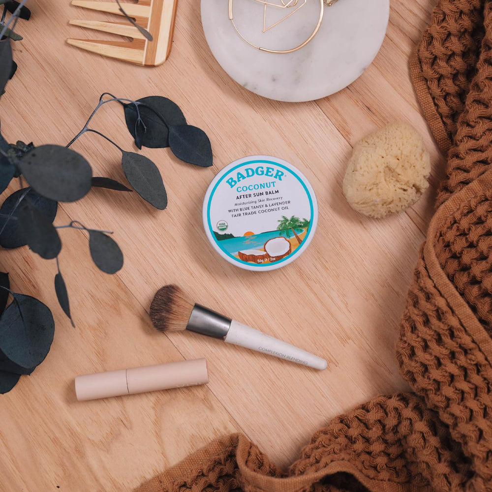 Scent profile with coconut lavender and blue tansy