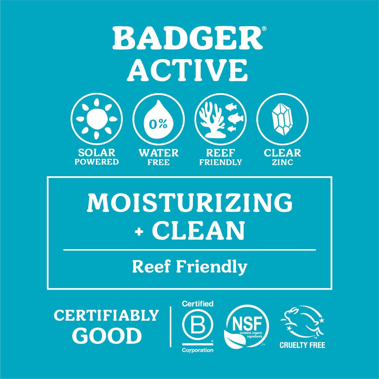 Travel-size Badger sunscreen packaging designed for on-the-go use