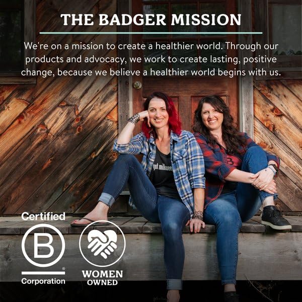 Badger SPF 50 Daily Mineral Sunscreen made in USA by women-owned family business