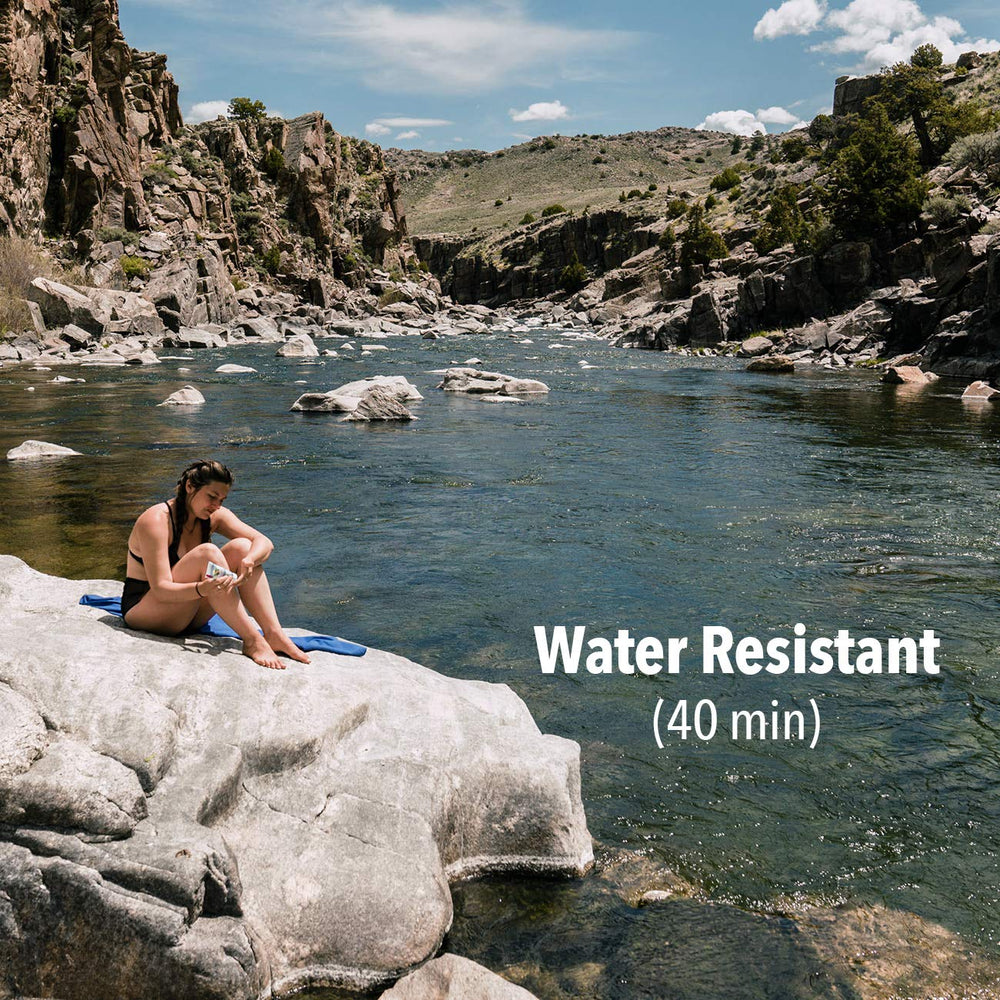 Badger water-resistant mineral sunscreen suitable for outdoor activities